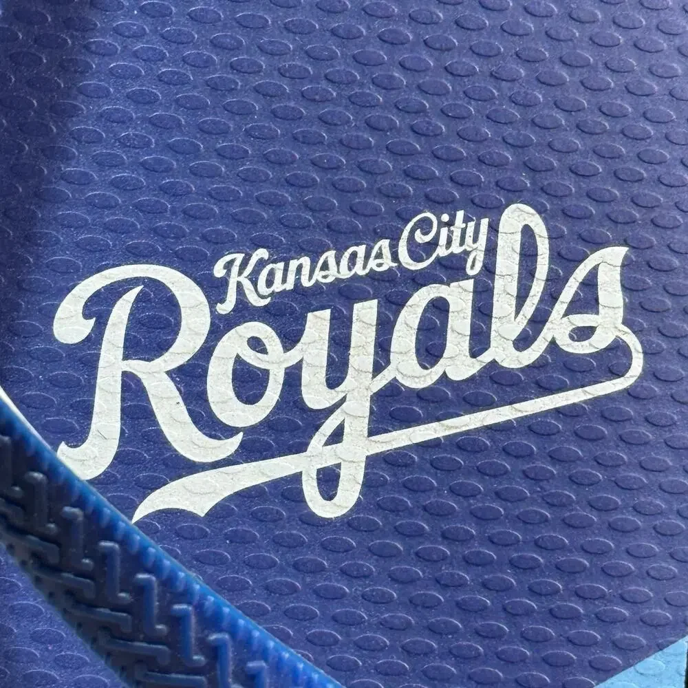 Men's Kansas City Royals Havaianas Top Sandals Size 11/12